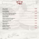 Menu Restaurant Hôtel Racine Marrakech December 2023 210111-772700